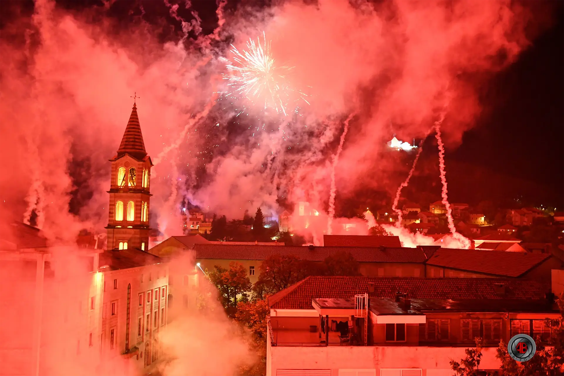 Slavlje Torcidinog rođendan u Sinju Vatromet u Sinju, Torcidin rođendan