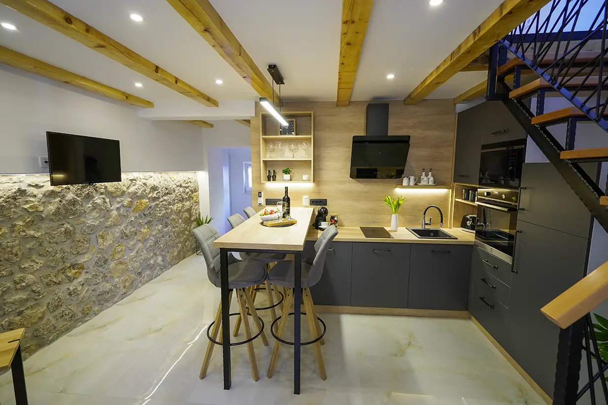 ab-foto-slikani-apartman Kuhinja u apartmanu